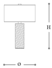 Table Lamp-Alba-Opera-Italamp-Dimensions